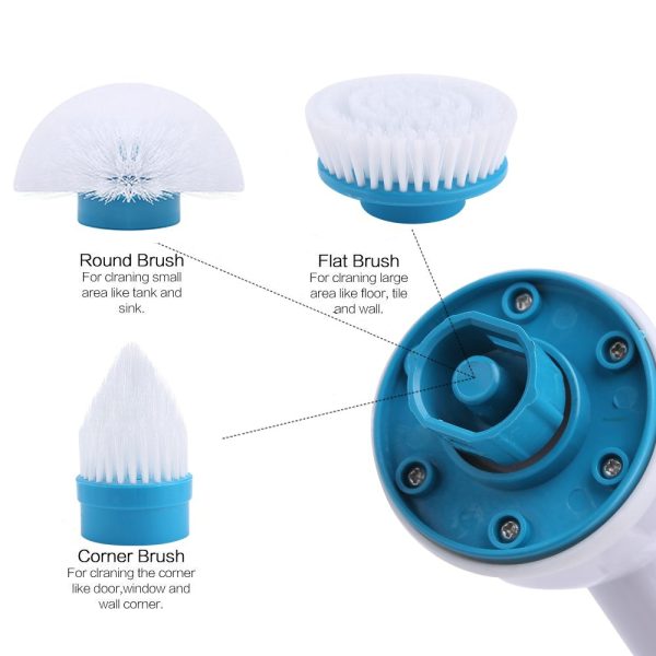 Electric Spin Scrubber Set