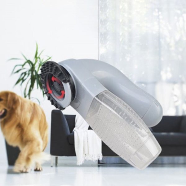 Portable Cordless Dog Cat Fur Grooming Vacuum Cleaner